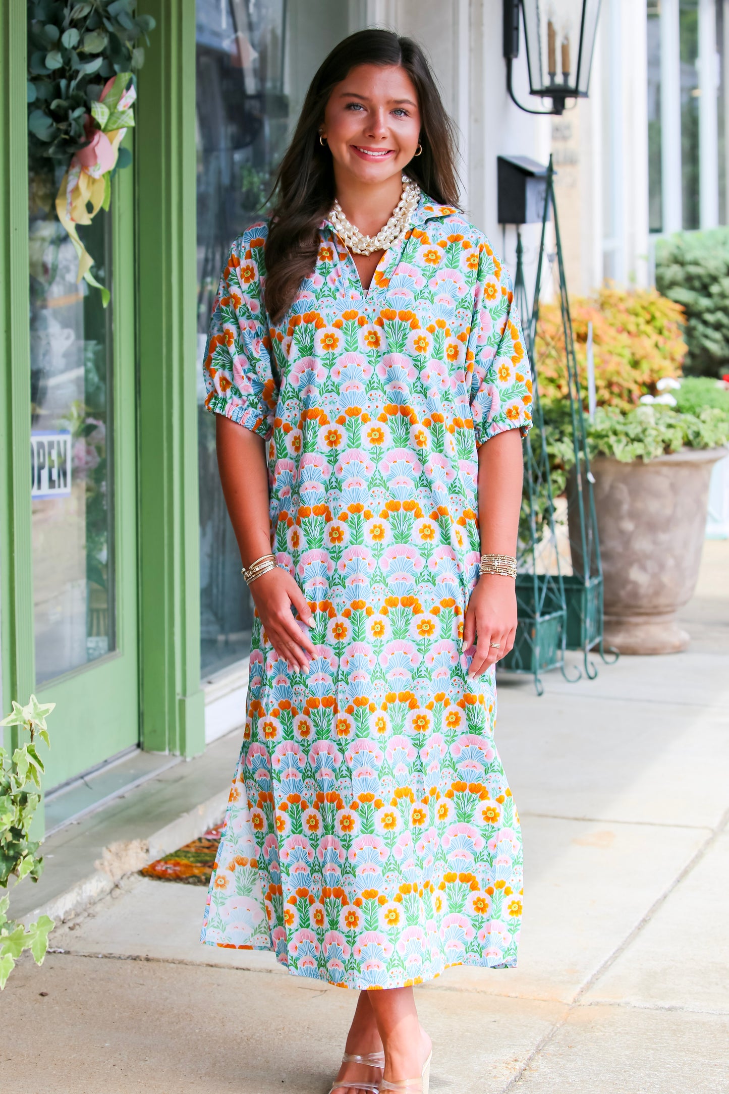 Blakely Midi in Dreamy Meadows