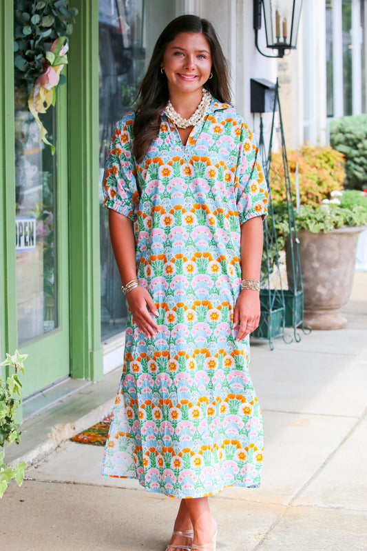 Blakely Midi in Dreamy Meadows