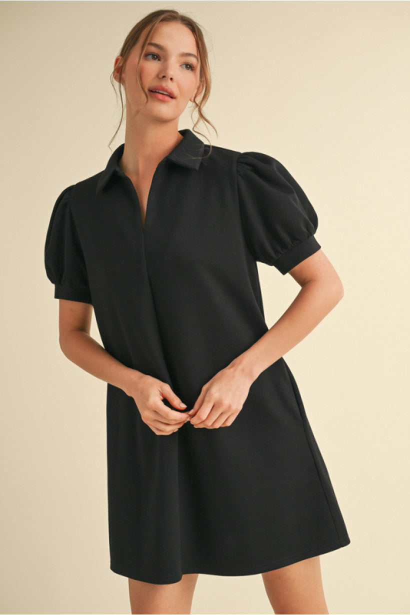 The Staci Dress in Black