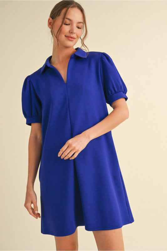 The Staci Dress in Royal