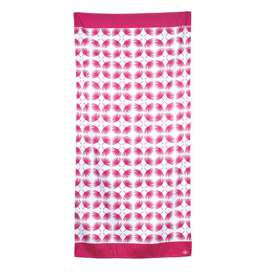 Boca Raton Beach Towel in Pink