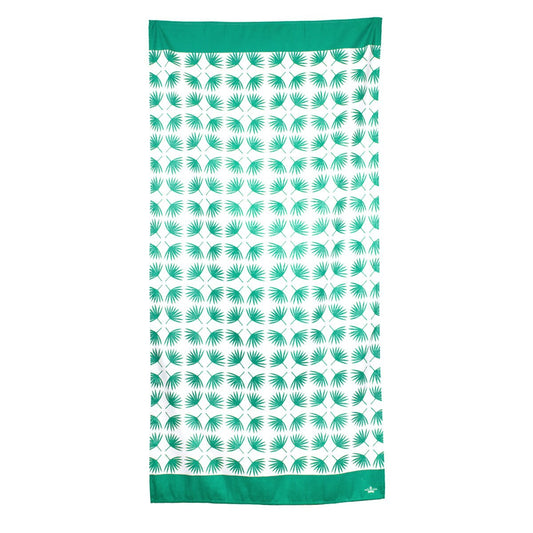 Boca Raton Beach Towel in Emerald