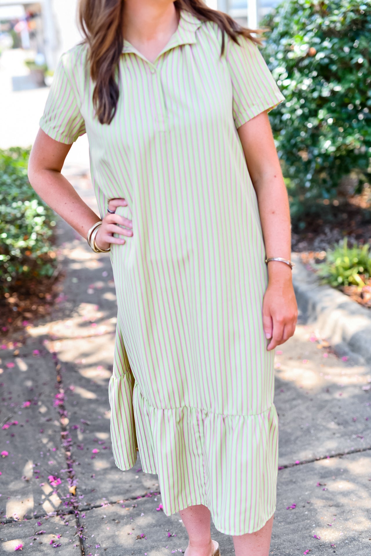 Sweet Pea Lane Dress in Sage