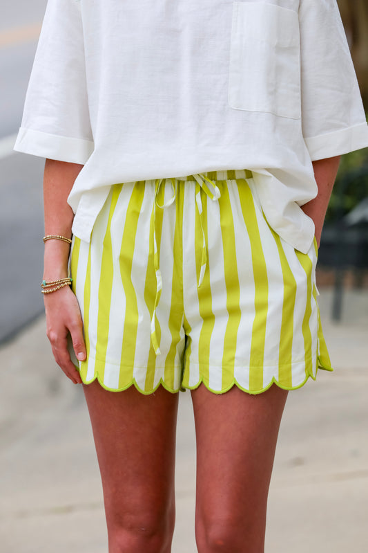 Seaside Stripe Shorts