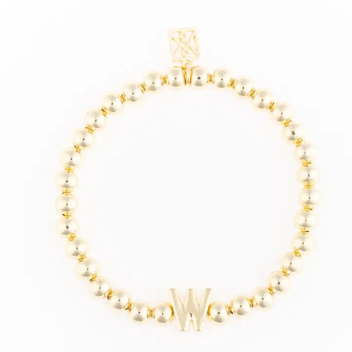 Meredith Initial Bracelet-W