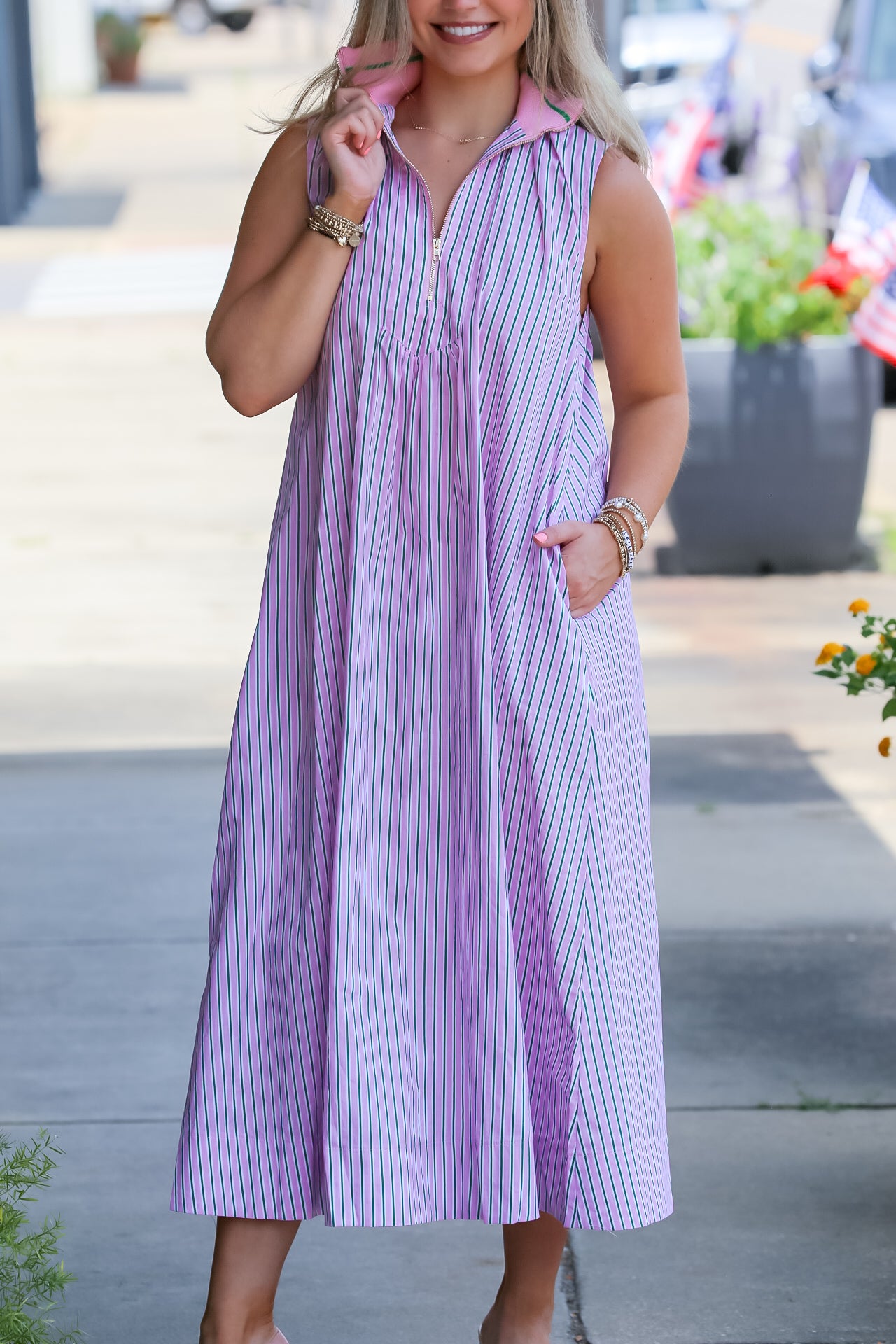 The Nantucket Dress in Pink