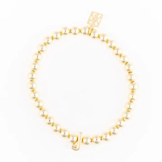 Meredith Initial Bracelet-J