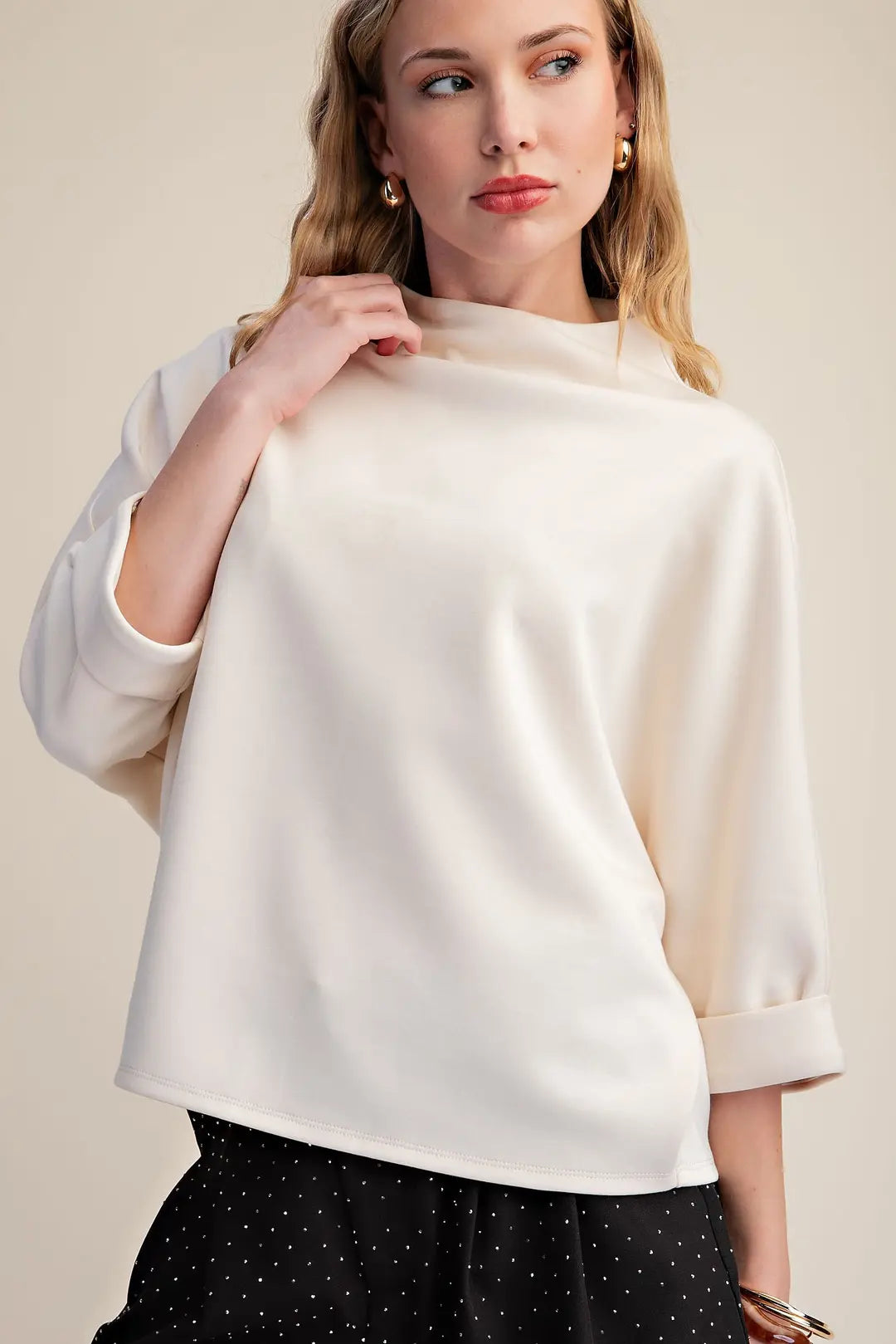 The Effortless Edit Top in Ivory