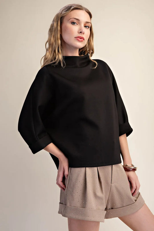 The Effortless Edit Top in Black