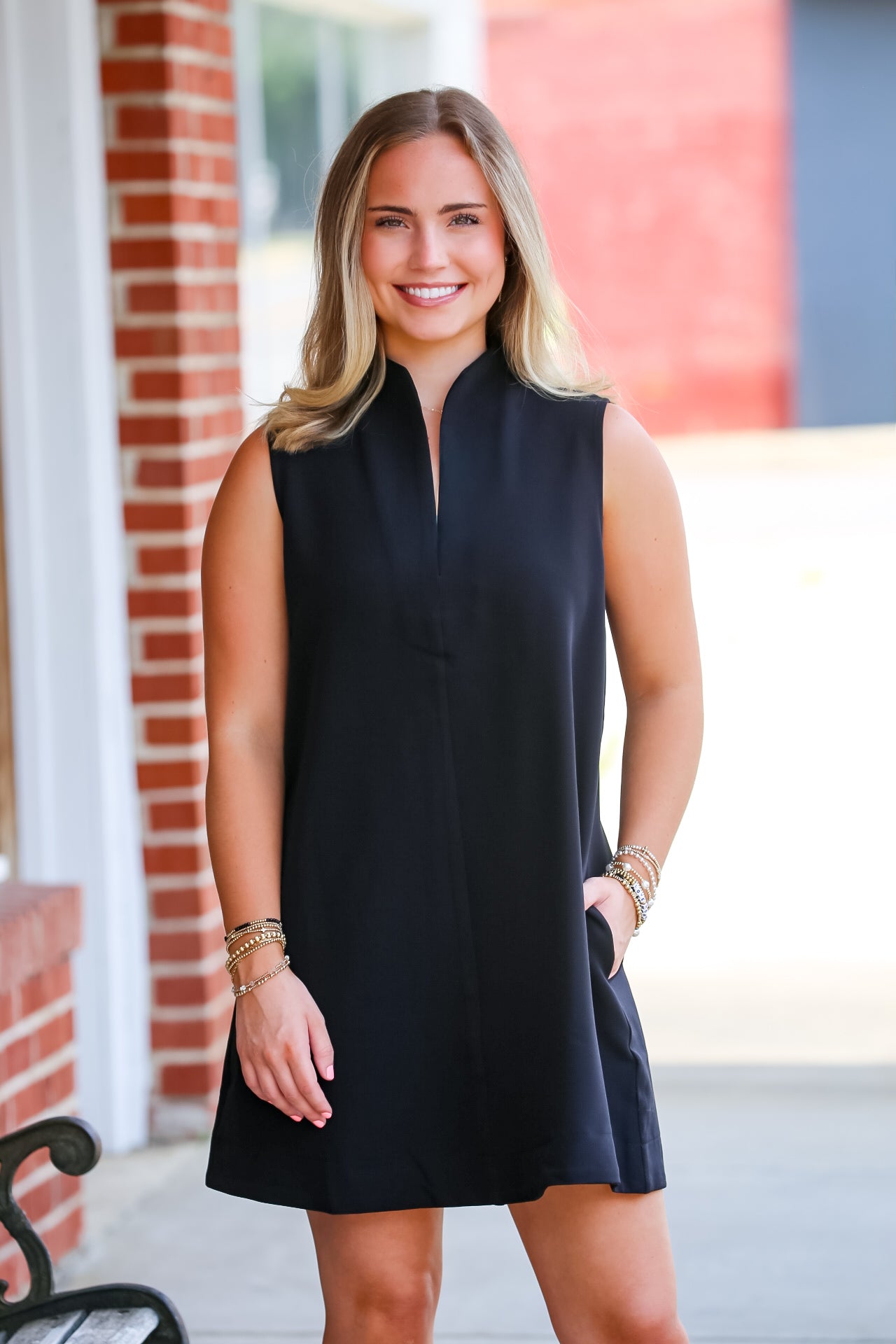 The Social Hour Dress in Black
