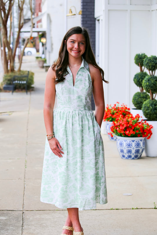 The Sage Meadow Dress