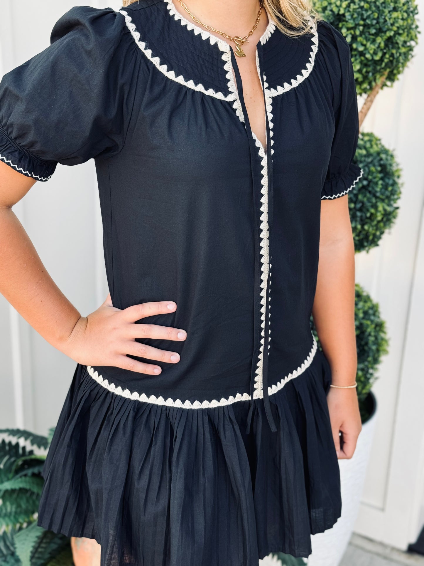 The Mindy Dress in Black