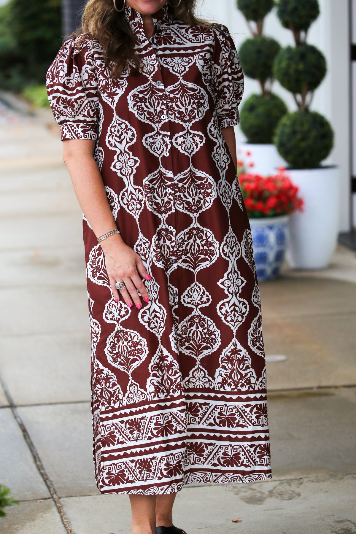 The Good Impression Midi in Chocolate