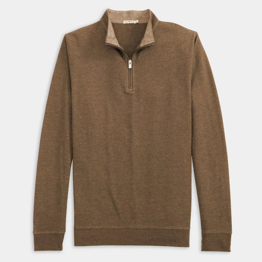 GenTeal Cigar Cotton/Modal Quarter-Zip