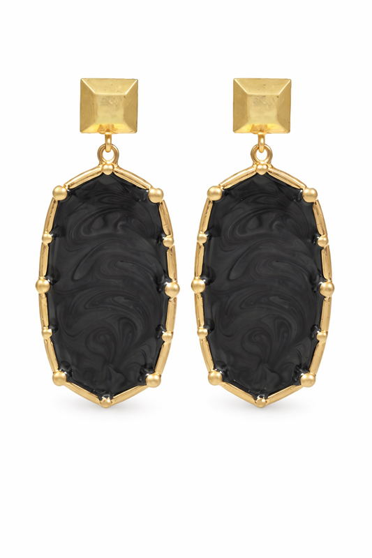 Marble Statement Earrings