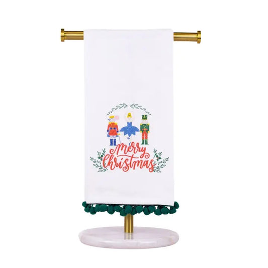 Merry Christmas Waltz Hand Towel