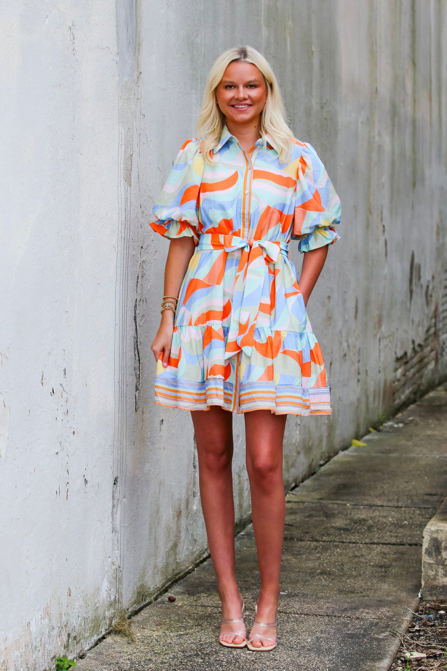 Sunset Sorbet Dress