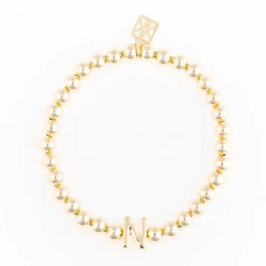 Meredith Initial Bracelet-N