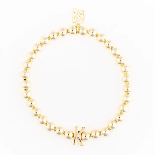 Meredith Initial Bracelet-K