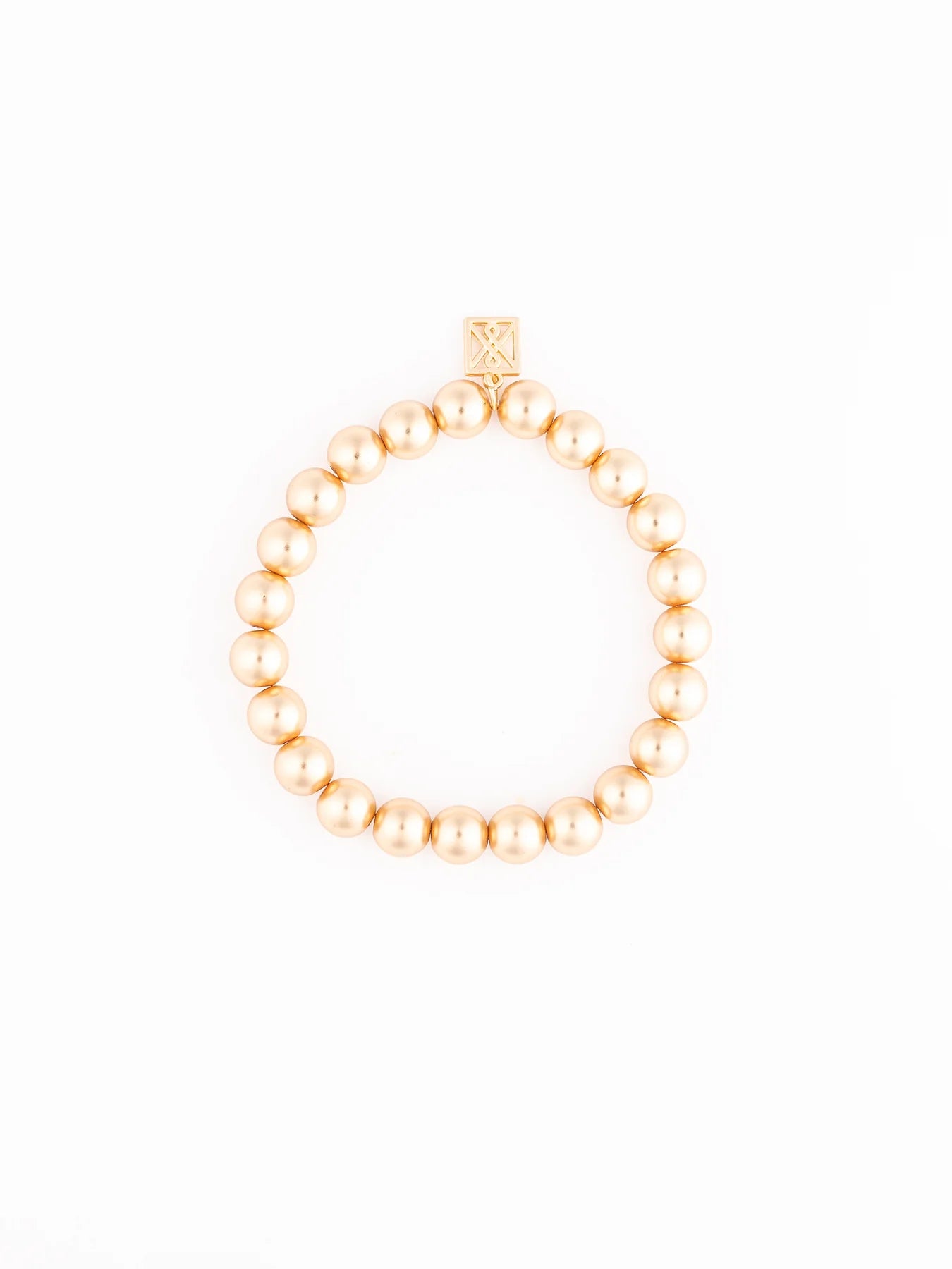 Rylan Bracelet | Brushed Gold 8mm
