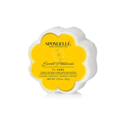 Spongelle Sweet Patchouli Daisy Spongette