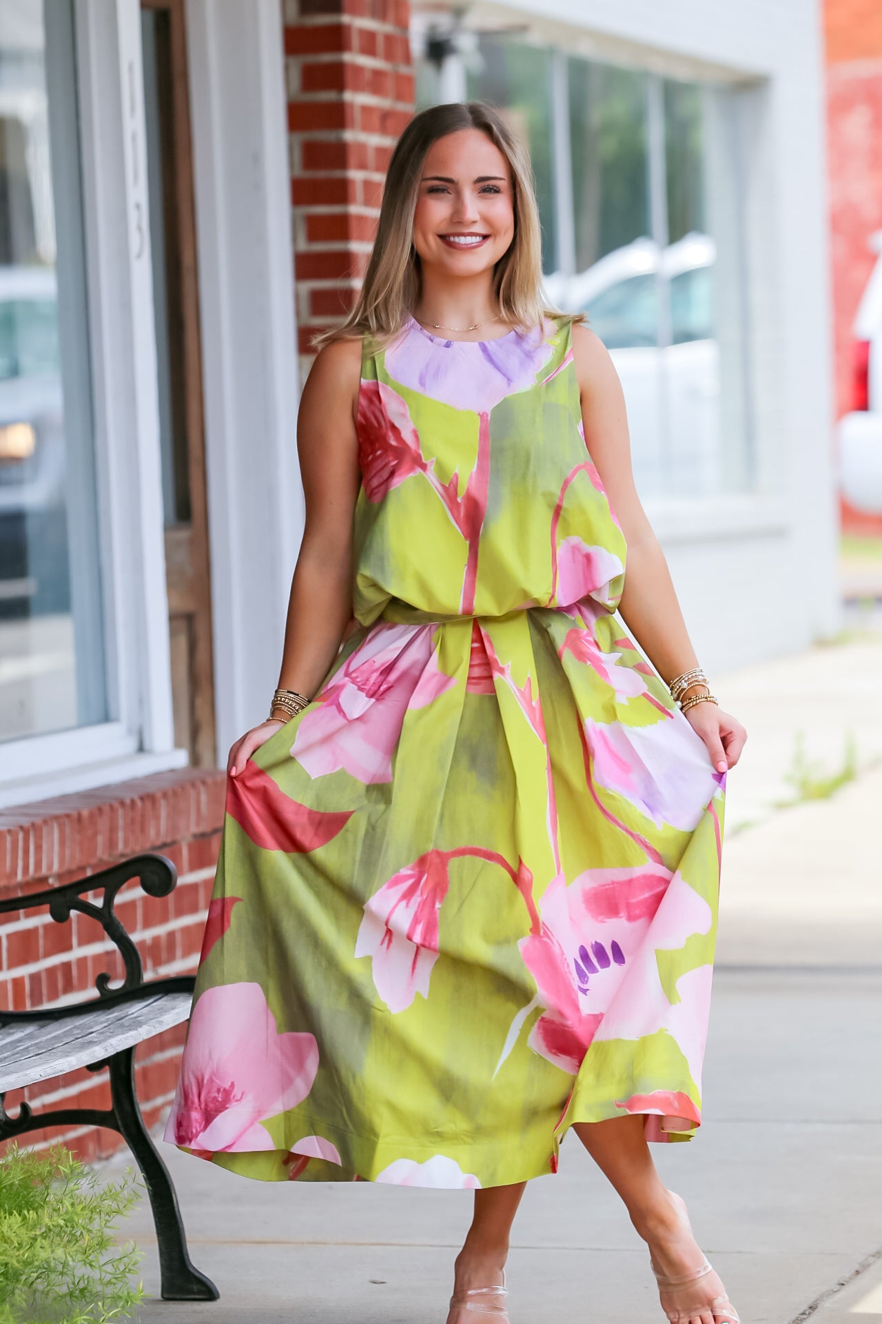 Secret Garden Set in Lime