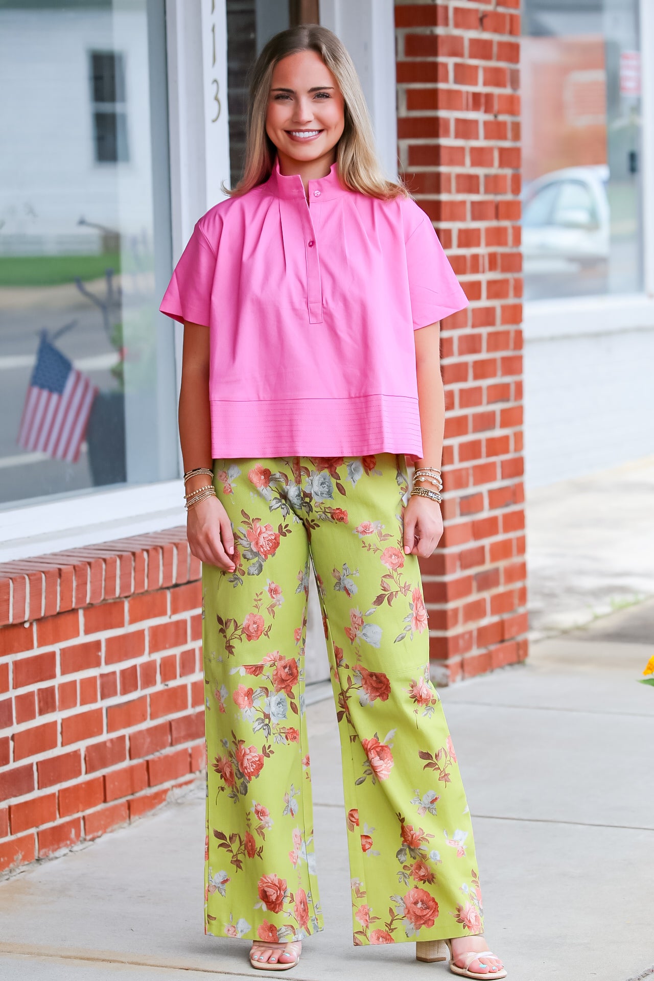The Main Character Top in Pink
