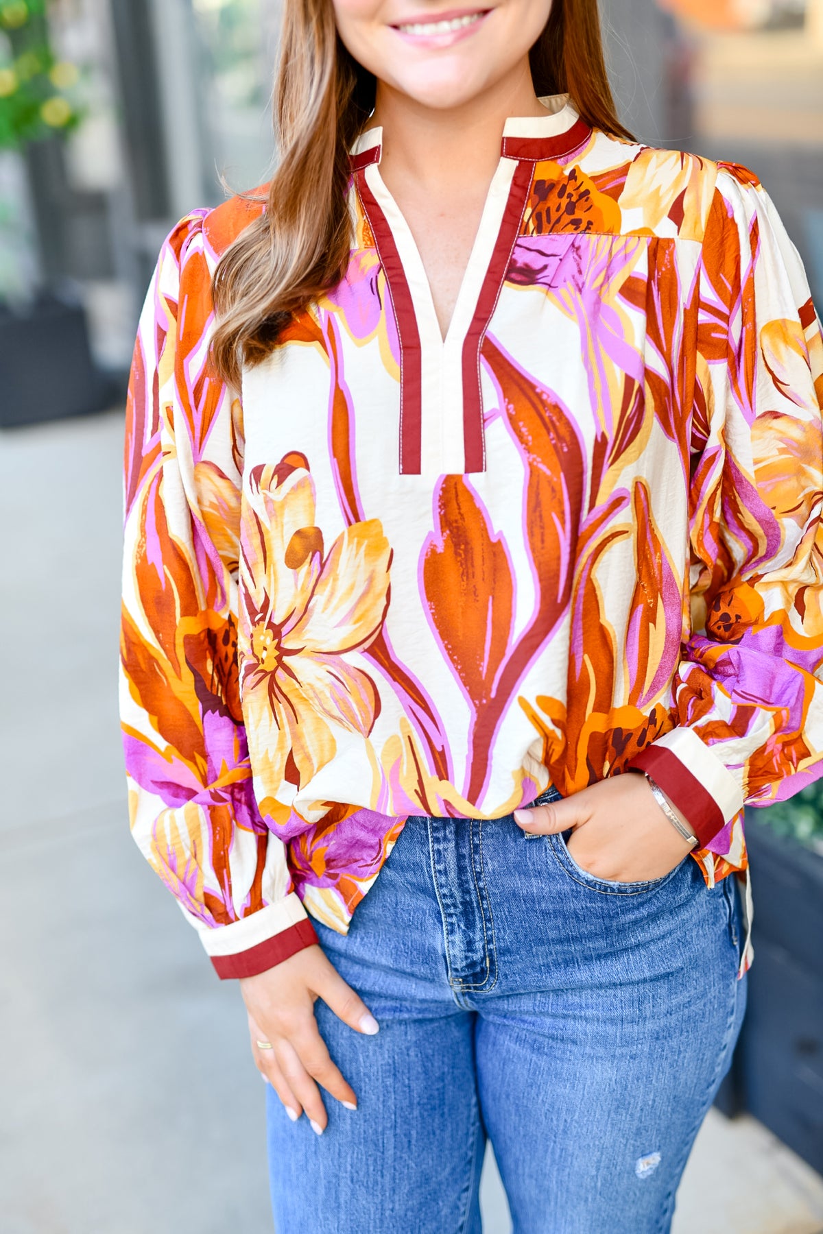The Blooming Bright Top
