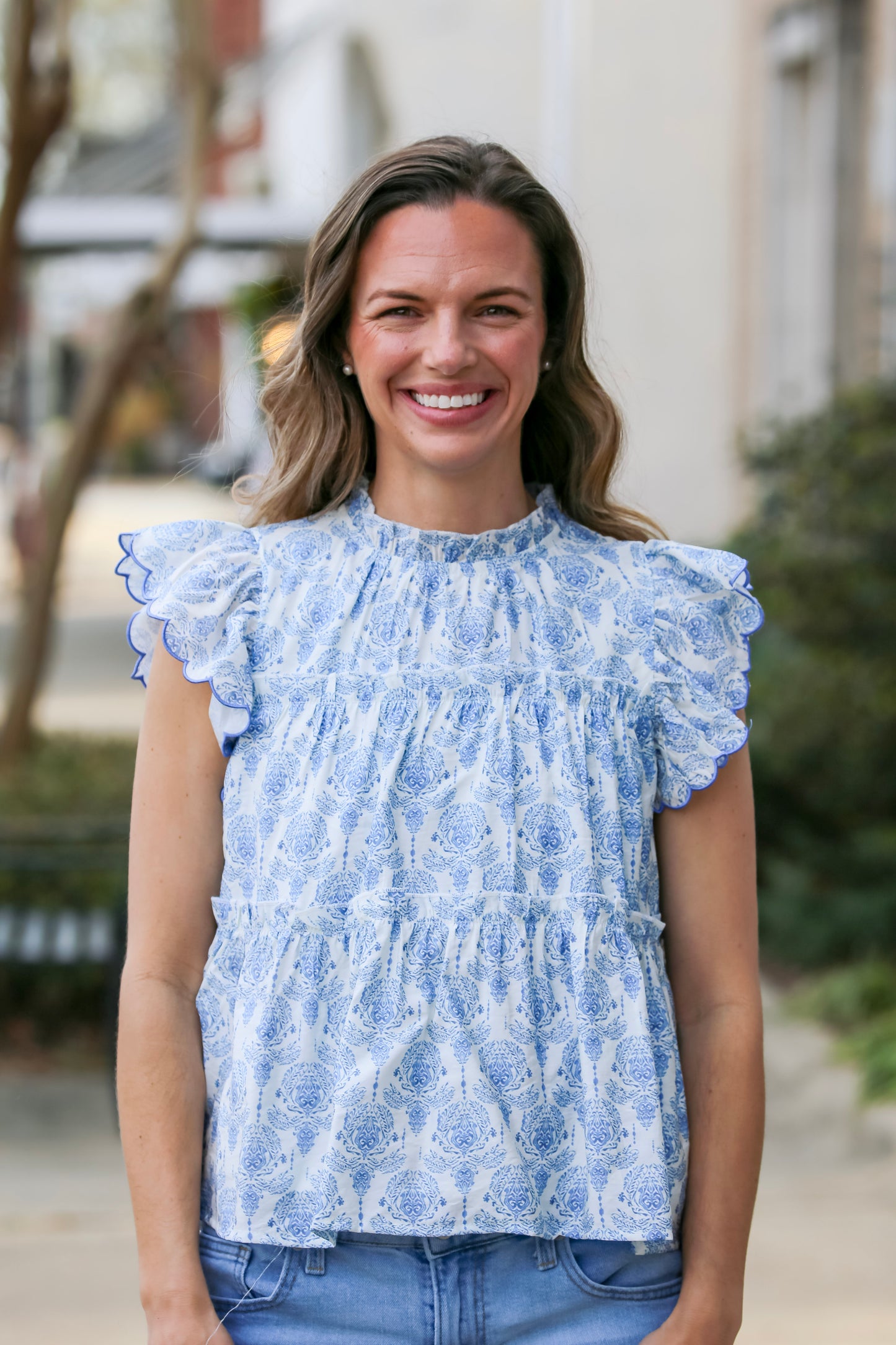 The Willow Floral Top