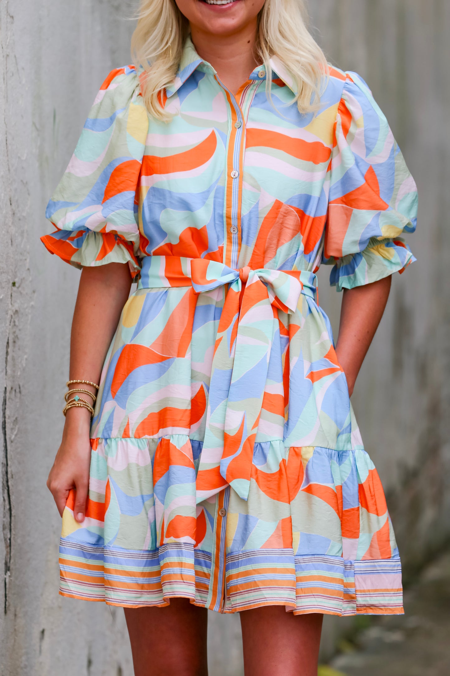 Sunset Sorbet Dress