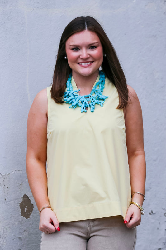 The Ella Everyday Top in Lemon