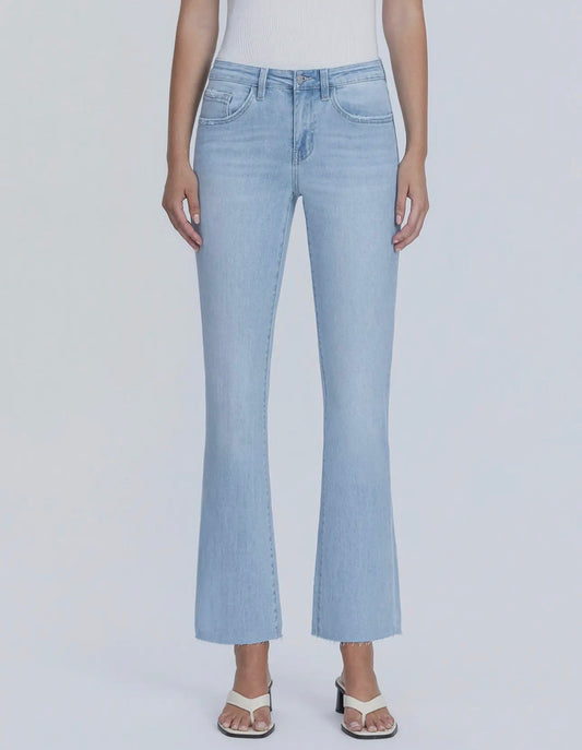 Uplift Mid Rise Light Wash Jean