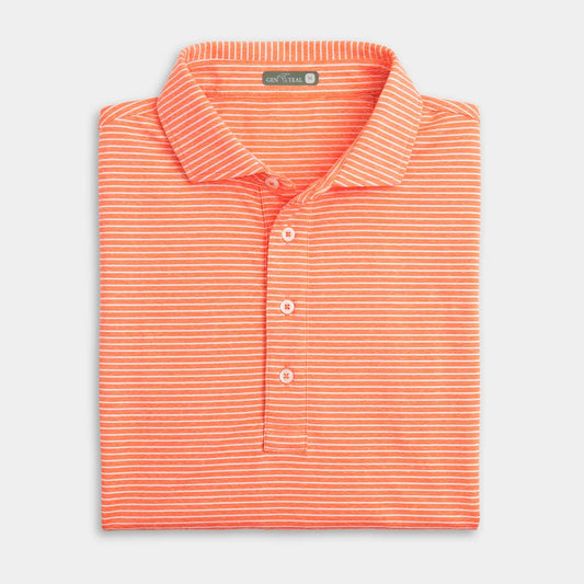 Davis Performance Polo in Orange
