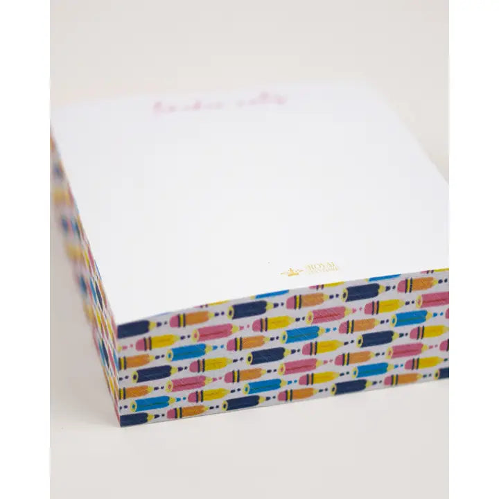 Teacher Notes Sticky Note Cube