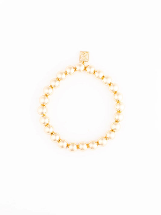 Christi Bracelet | Shiny Gold 10mm