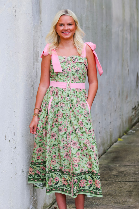 Petal & Pink Bow Midi