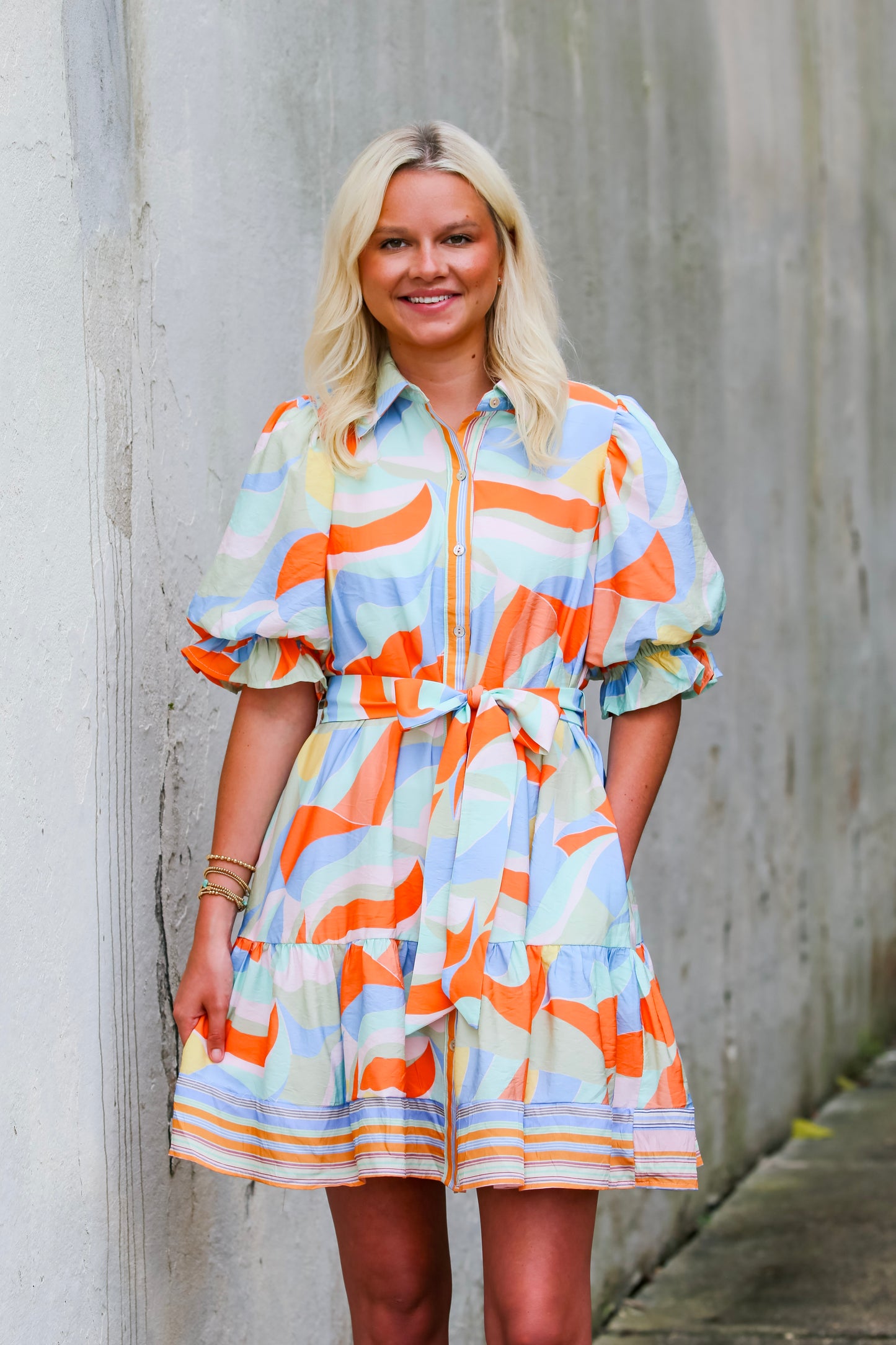 Sunset Sorbet Dress