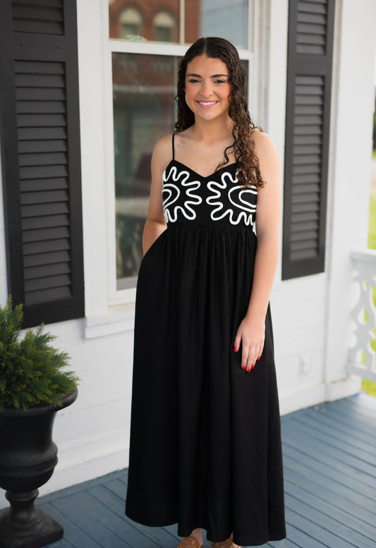 The Abstract Allure Dress