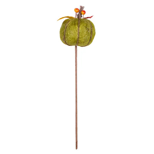 Harvest Pumpkin Stem Green 2.75x11