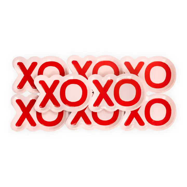 Xoxo Shaped Plates