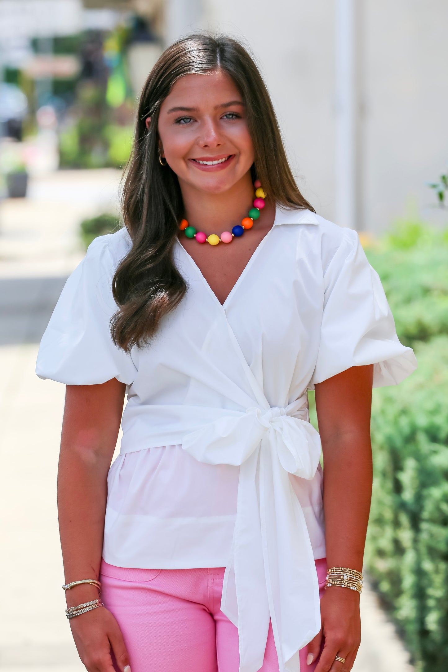 Classic Beauty Blouse in White