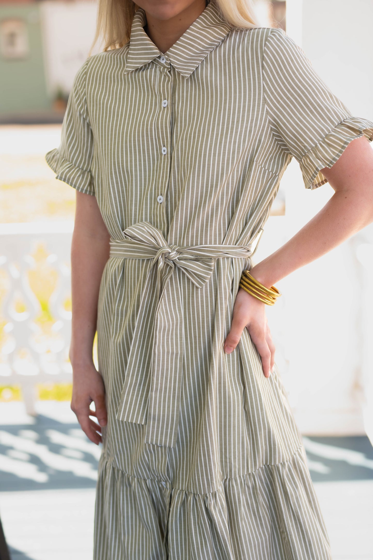 The Aryn Button Down Dress