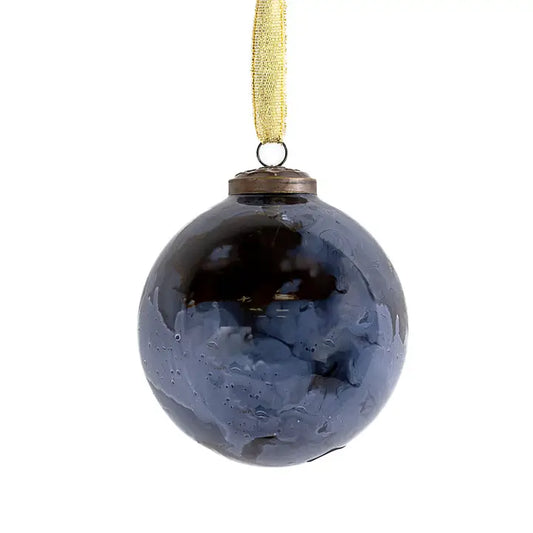 Lucca Glass Ornament 4"