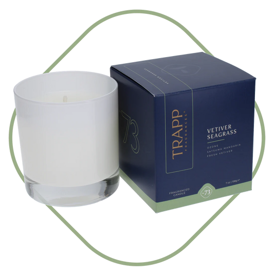 No. 73 Vetiver Seagrass 7 oz. Candle in Signature Box