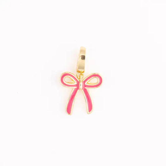 Charm Luxe Pink Bow