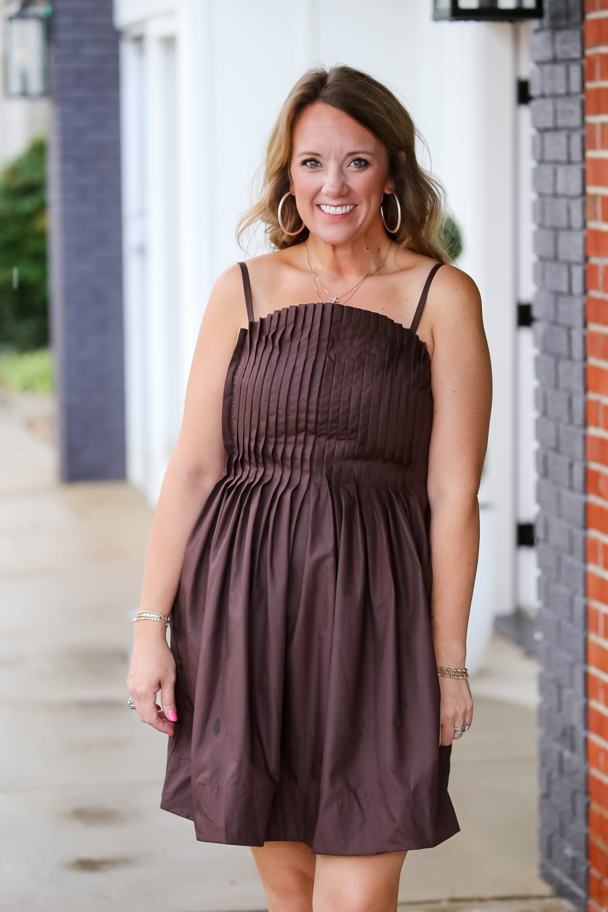 The Espresso Martini Dress in Brown