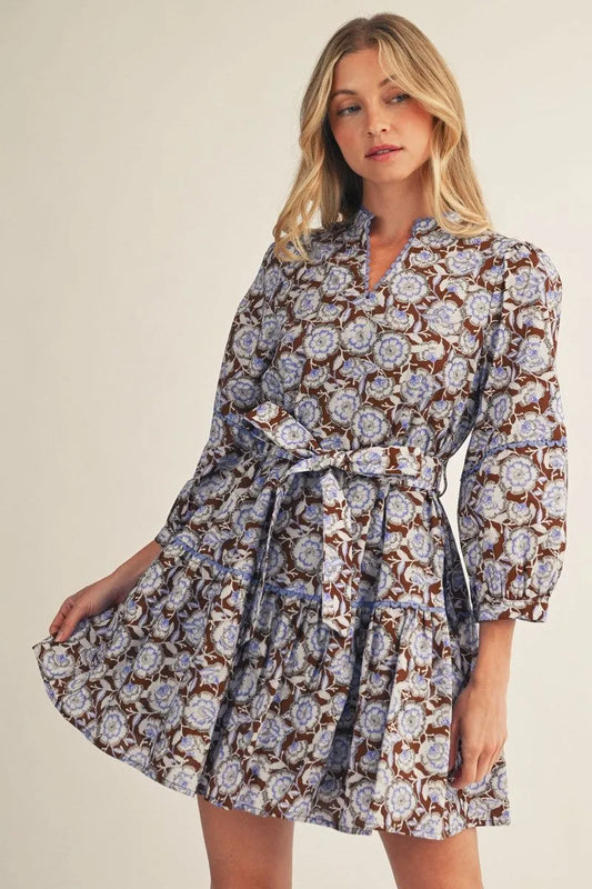 The Sunday Best Dress in Brown