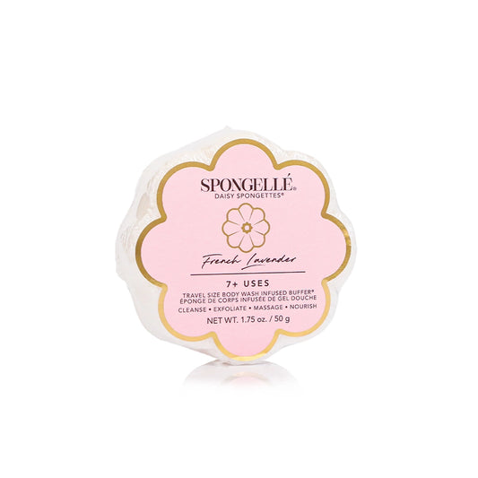 Spongelle French Lavender Daisy Spongette