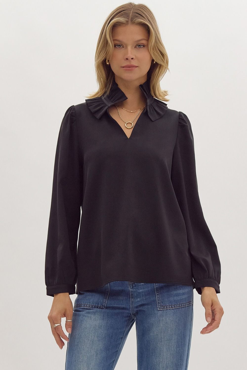 The Brooklyn Top in Black