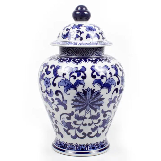 Blue Chinoiserie Ginger Jar - Extra Large